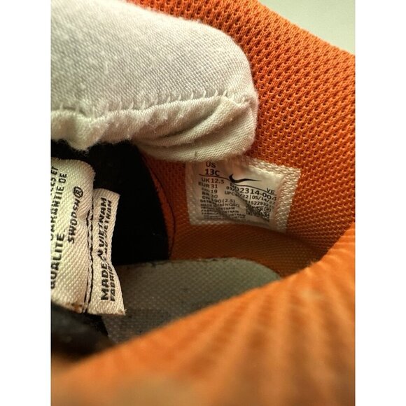 Nike Dunk High (PS) Black Safety Orange DD2314-004 Size 11c Child - Picture 6 of 8